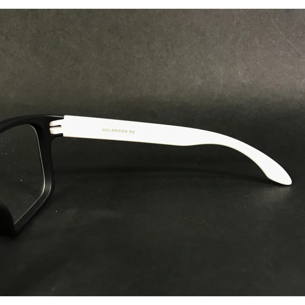Oakley Eyeglasses Frames Holbrook OX8156-1556 Satin Black White Zebra 56-18-137